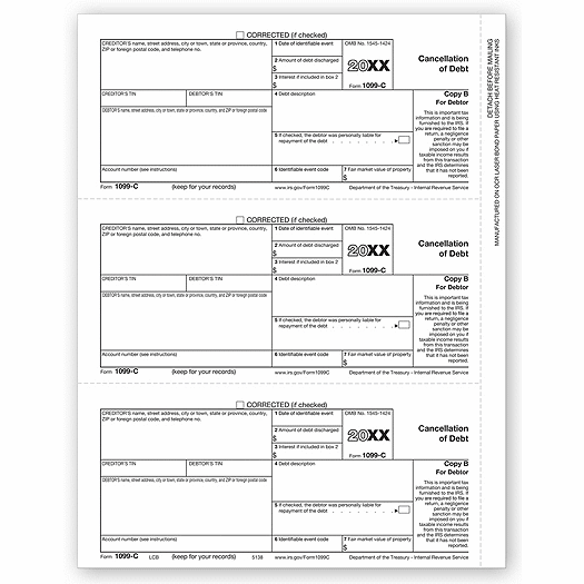 2020 Laser 1099-C, Copy B
