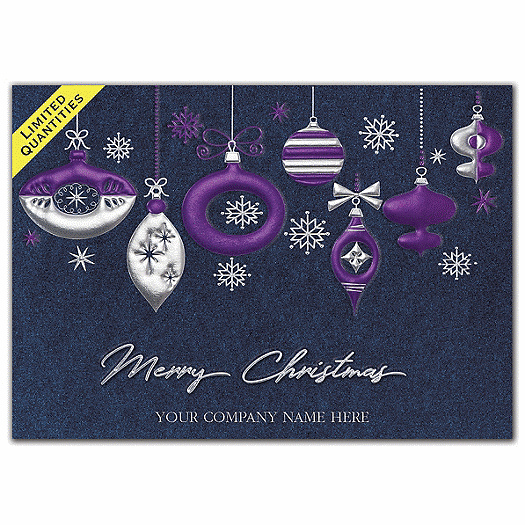 Blue Whimsy Christmas Cards