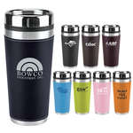 16 oz Leatherette Tumbler