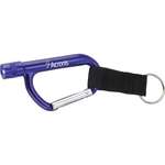 Flashlight Carabiner with Strap