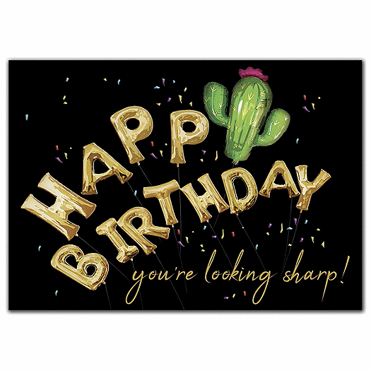 Looking Sharp! Birthday Cards