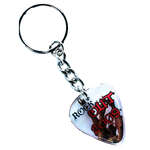 Medium Guitar Pick Key Chain