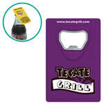 Plastic Credit Card Bottle Opener