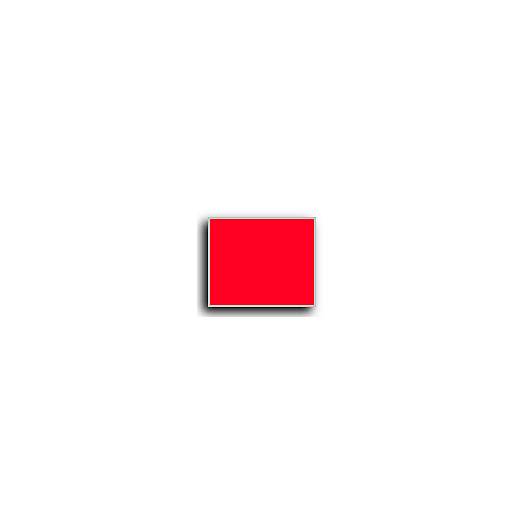 Neon Red Monarch 2-Line Pricing Label