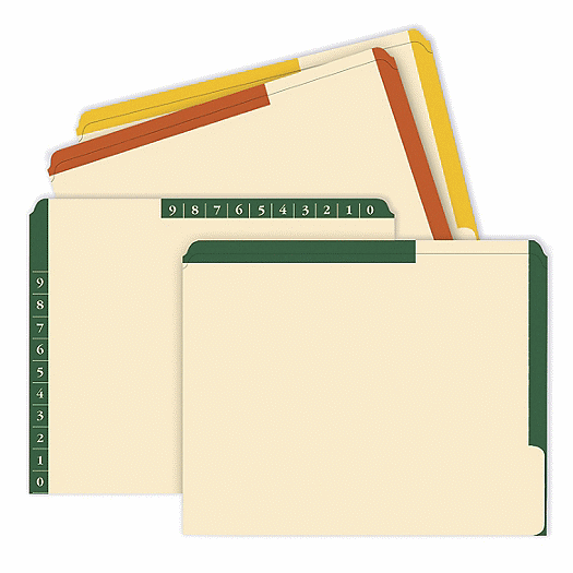 Color Tab Folder