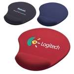 Solid Jersey Gel Mouse Pad/Wrist Rest