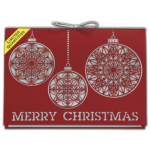 Simply Merry Laser Cut Christmas Cards