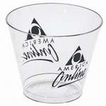 Clear Plastic Tumbler - 9 oz