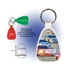 Full Color Saddle Key Tag