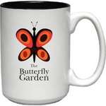 15 oz. Two-Tone El Grande Mug - White Exterior