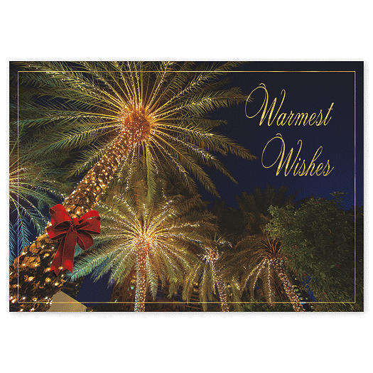 Tropical Wishes Holiday Cards