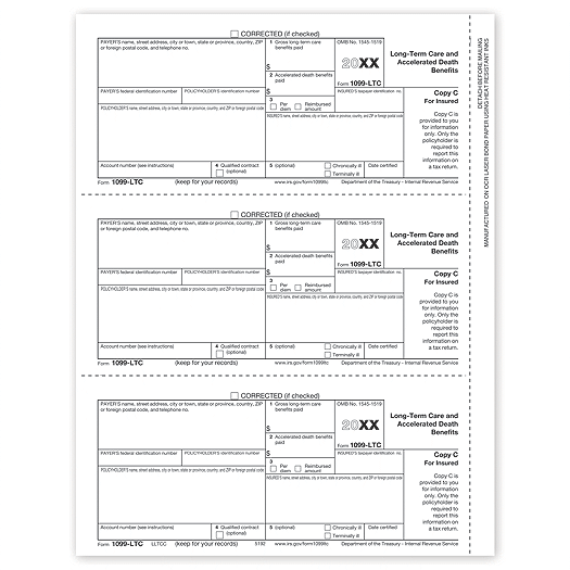2020 Laser 1099-LTC, Insured Copy C