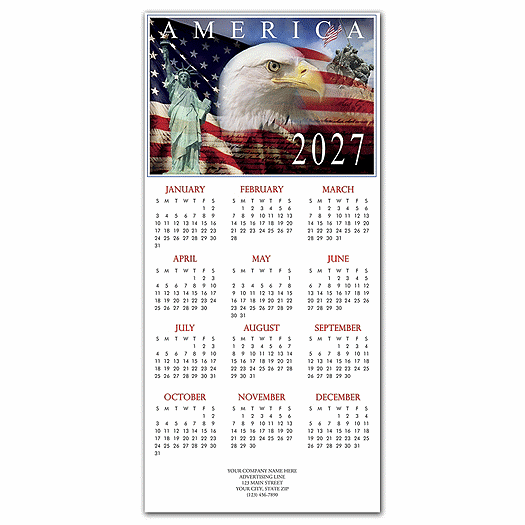 Land of Liberty Calendar Cards
