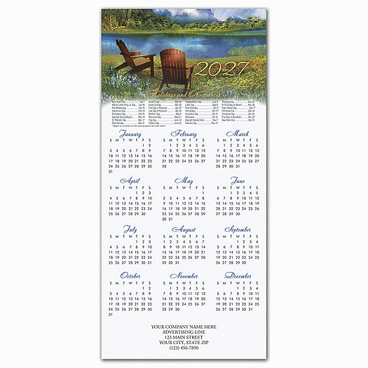 By the Lake Calendar Cards