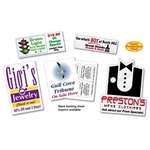 Clear Static Cling Vinyl Decal - 144-175 Sq. In.