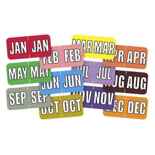 End Tab Month Aging Labels