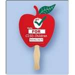 Apple Shaped Hand Fan