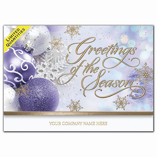 Golden Whisper Holiday Cards