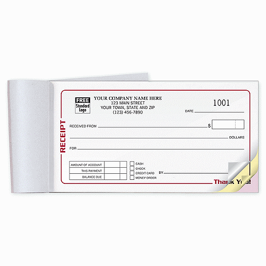 Receipts - Classic Booked Pocket-Size