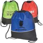 Non-Woven Textured String Backpack - 80 GSM