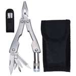 Metal Multi-Function Pliers with Tools and Flashlight in Case