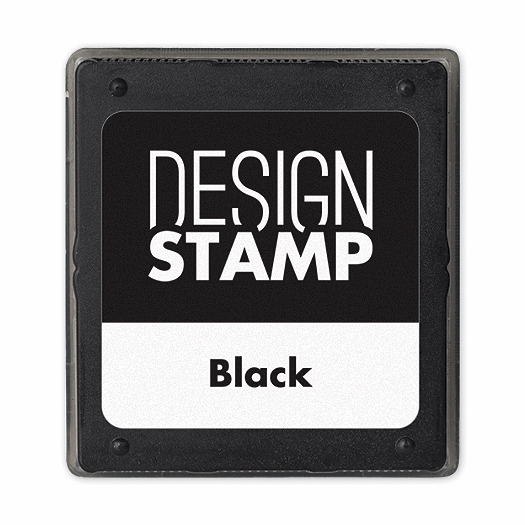 Black Ink Pad for Design Stamp