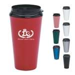 16 Oz Infinity Tumbler with Plastic Sip Thru Lid