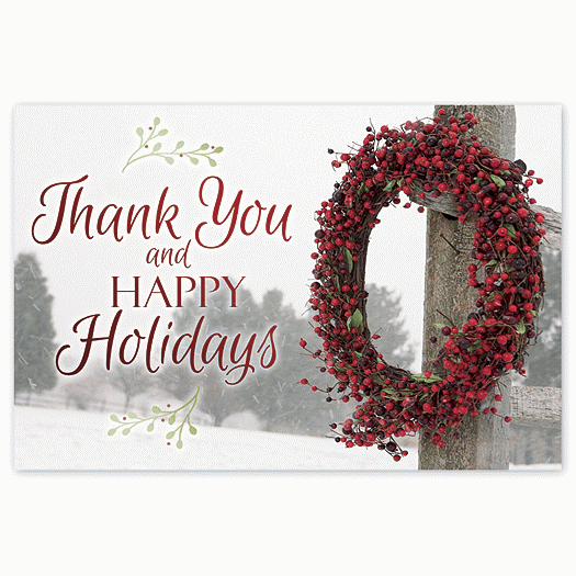 Simply Thankful Holiday Postcards