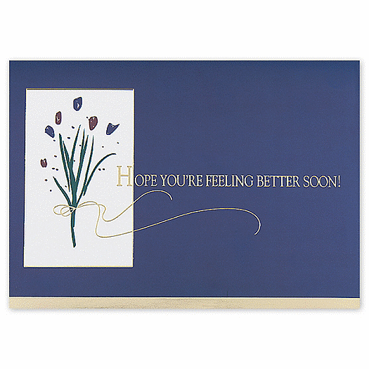 Feel Better Soon Get Well Cards