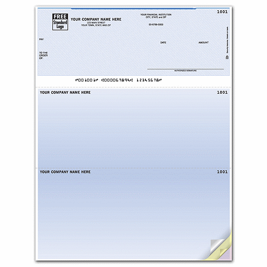Laser Top Checks, Compatible with MYOB and More