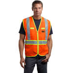 CornerStone ANSI Class 2 Dual-Color Safety Vest - Dark/All