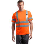 CornerStone ANSI Class 3 Short Sleeve Snag-Resistant Reflective T-Shirt - Dark/All