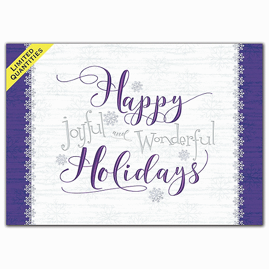 Gleeful Greetings Holiday Cards
