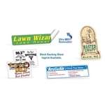 Ultra Removable Clear Polyester Decal - 11 to 17 Sq In, Full Color