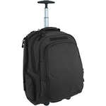 Wheeled Laptop Backpack - Black