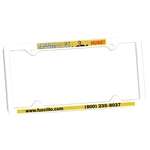 Thin Panel License Plate Frame - Full Color Digital