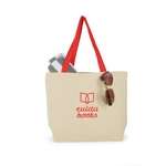Colored Handle Tote