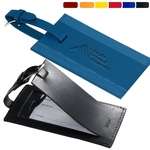 Leeman Majestic Leather/Nylon Luggage Tag