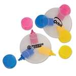 3-Color Round Highlighter