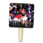 Square Shape Hand Fan - Full Color Digital