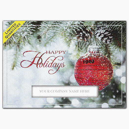 Count your Blessings Accountant Holiday Cards