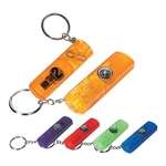 Whistle Light and Compass Key Chain