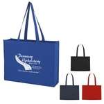 Non-Woven Shopper Tote with Velcro Closure