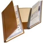 Leeman Greenwich Large Cowhide Business Card File