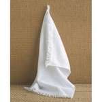 Anvil Fringed Spirit Towel - White