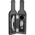 Grigio 4-Piece Wine Bottle Set