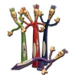 Original Bend-A-Pen - Full Color Digital