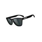 Oakley Frogskins Sunglasses - Polished Black Frame with Gray Lens