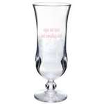 15 oz. Plastic Hurricane Glass