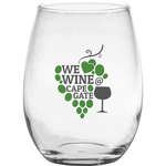 15 oz. Stemless White Wine Glass